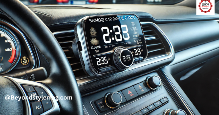 baimoqi car digital clock manual