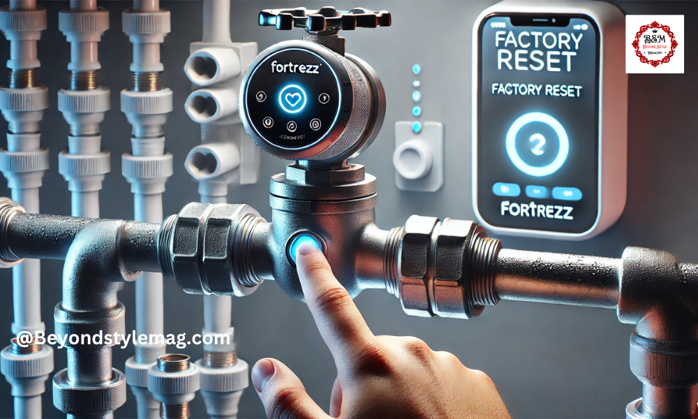 fortrezz valve factory reset instructions